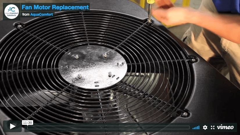 Fan Motor Replacement Video Poster