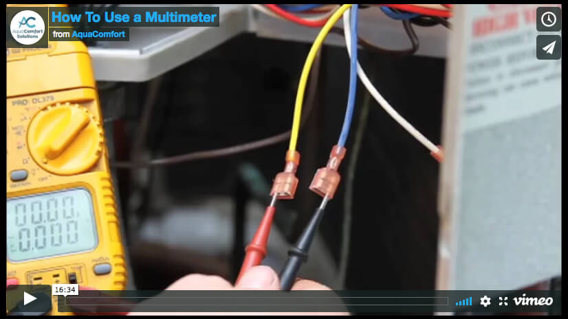 How to Use a Multimeter Video Poster