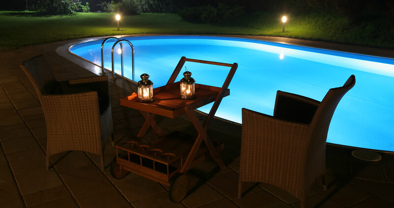 Pool UV sanitation system without sunlight.